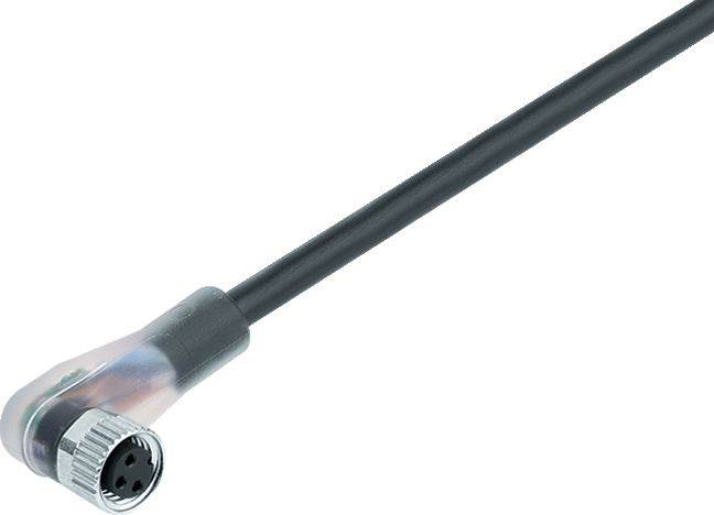 binder 77 3608 0000 50003-0500-20 Sensor-/Aktor-Steckverbinder, konfektioniert Buchse, gewinkelt 5 m Polzahl Sensoren: 3...