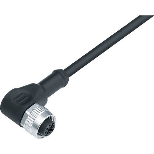 binder 77 4434 0000 20004-0500-20 Sensor-/Aktor-Steckverbinder, konfektioniert Buchse, gewinkelt 5 m Polzahl Sensoren: 4...