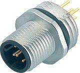 binder 86 0131 0000 00005-20 Sensor-/Aktor-Steckverbinder, unkonfektioniert Flanschstecker Polzahl Sensoren: 5 1 St.