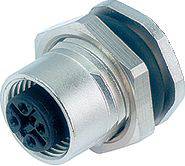 binder 86 0532 1002 00004-20 Sensor-/Aktor-Steckverbinder, unkonfektioniert Buchse, gerade, Flanschbuchse Polzahl Sensor...