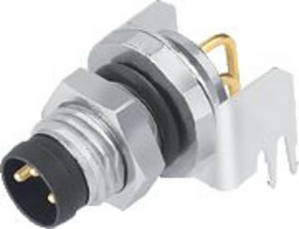 binder 86 6319 1121 00006-20 Sensor-/Aktor-Steckverbinder, unkonfektioniert M8 Stecker, gewinkelt, Flanschstecker Polzahl Sensoren: 6 1 St.