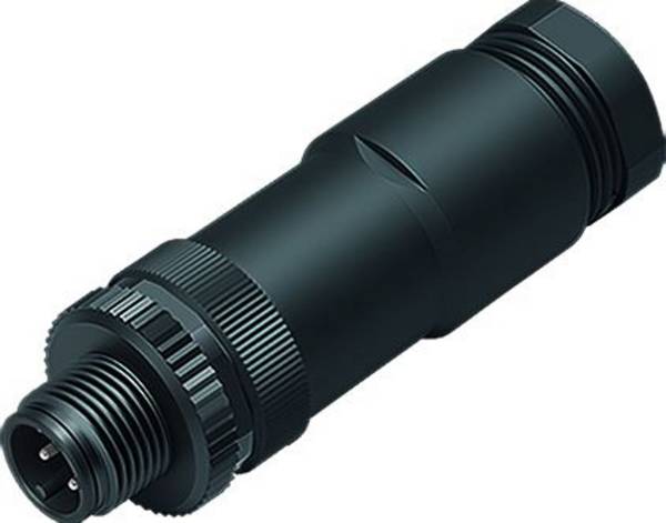 binder 99 0429 142 04-20 Sensor-/Aktor-Steckverbinder, unkonfektioniert M12 Stecker, gerade Polzahl Sensoren: 4 1 St.