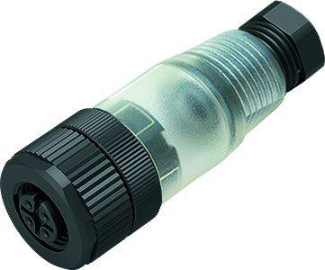 binder 99 0430 30 04-20 Sensor-/Aktor-Steckverbinder, unkonfektioniert Buchse, gerade Polzahl Sensoren: 4 1 St.