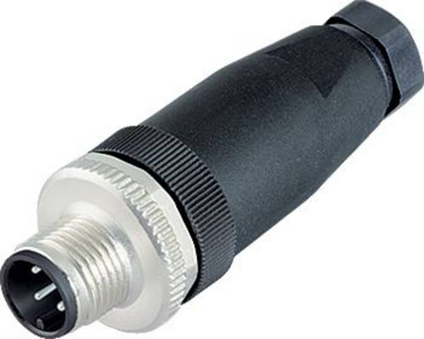 binder 99 0437 105 05-20 Sensor-/Aktor-Steckverbinder, unkonfektioniert M12 Stecker, gerade Polzahl Sensoren: 5 1 St.
