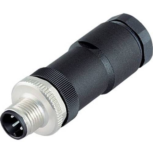 binder 99 0487 186 08-20 Sensor-/Aktor-Steckverbinder, unkonfektioniert Stecker, gerade Polzahl Sensoren: 8 1 St.