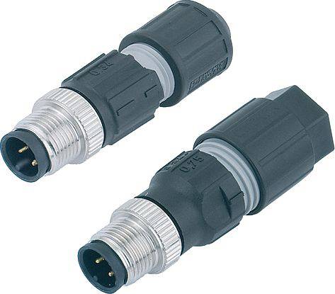 binder 99 0527 14 04-20 Sensor-/Aktor-Steckverbinder, unkonfektioniert Stecker, gerade Polzahl Sensoren: 4 1 St.
