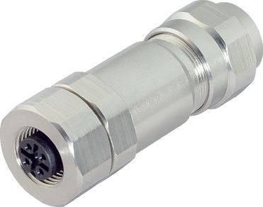 binder 99 1430 995 04-20 Sensor-/Aktor-Steckverbinder, unkonfektioniert Buchse, gerade Polzahl Sensoren: 4 1 St.