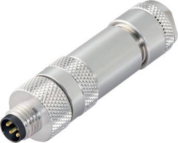 binder 99 3363 100 04-20 Sensor-/Aktor-Steckverbinder, unkonfektioniert M8 Stecker, gerade Polzahl Sensoren: 4 1 St.