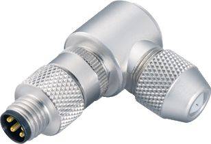 binder 99 3367 00 04-20 Sensor-/Aktor-Steckverbinder, unkonfektioniert Stecker, gewinkelt Polzahl Sensoren: 4 1 St.