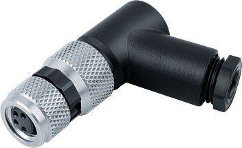 binder 99 3376 110 04-20 Sensor-/Aktor-Steckverbinder, unkonfektioniert Buchse, gewinkelt Polzahl Sensoren: 4 1 St.