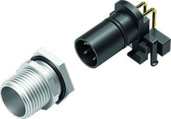 binder 99 3481 601 08-20 Sensor-/Aktor-Steckverbinder, unkonfektioniert M12 Stecker, gewinkelt Polzahl Sensoren: 8 1 St. Piece