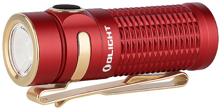 OLIGHT Baton 3 Red LED monocolore Torcia tascabile a batteria ricaricabile 1200 lm 33 h ( BATON 3 RE