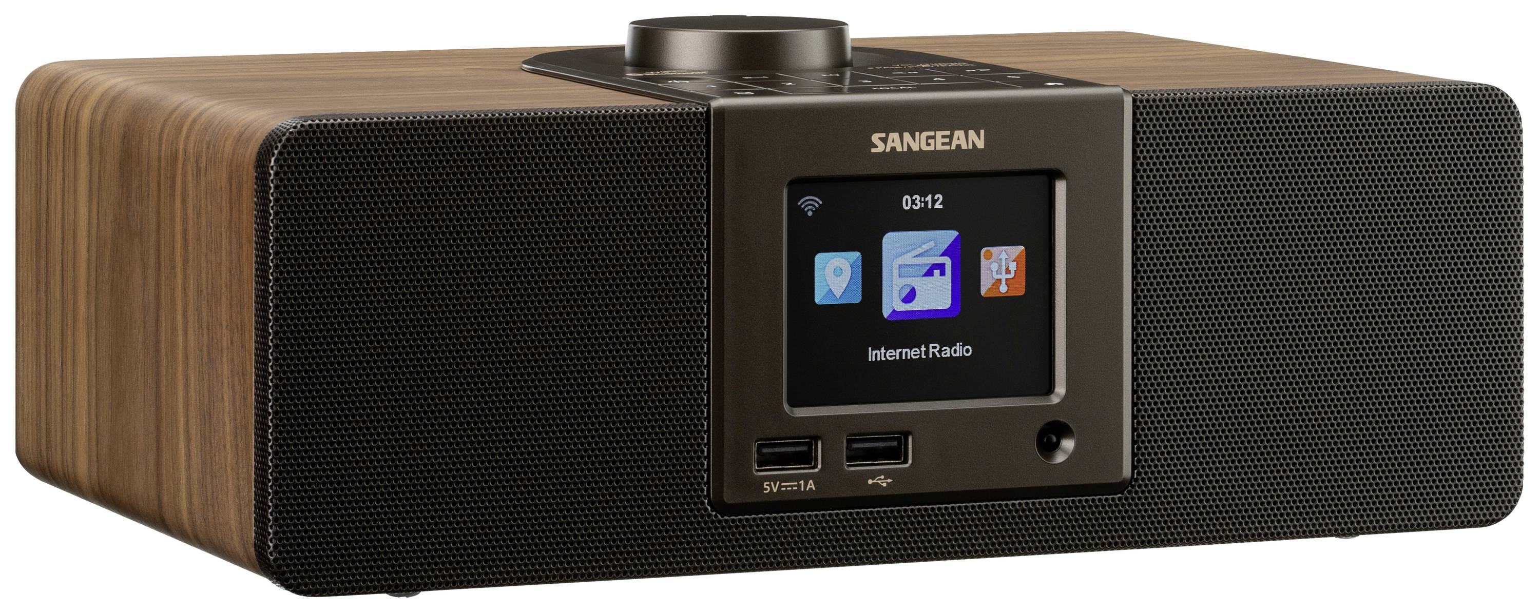 SANGEAN WFR-32 Internet Tischradio Internet Bluetooth®, AUX, USB, Internetradio Inkl. Fernbe