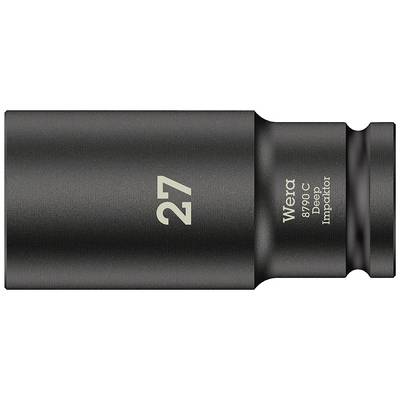 'Wera 8790 C Deep Impaktor' Stecknuss, schwarz, 27 mm, robuste Bauweise für hohe Belastbarkeit.