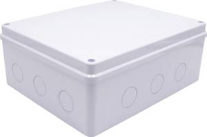 TRU COMPONENTS TC-RB 300x250x120 TC-10257780 Installations-Gehäuse ABS Kunststoff  Weiß 1 St.