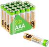 GP Super Micro (AAA)-Batterie Alkali-Mangan 1.5 V 20 St.