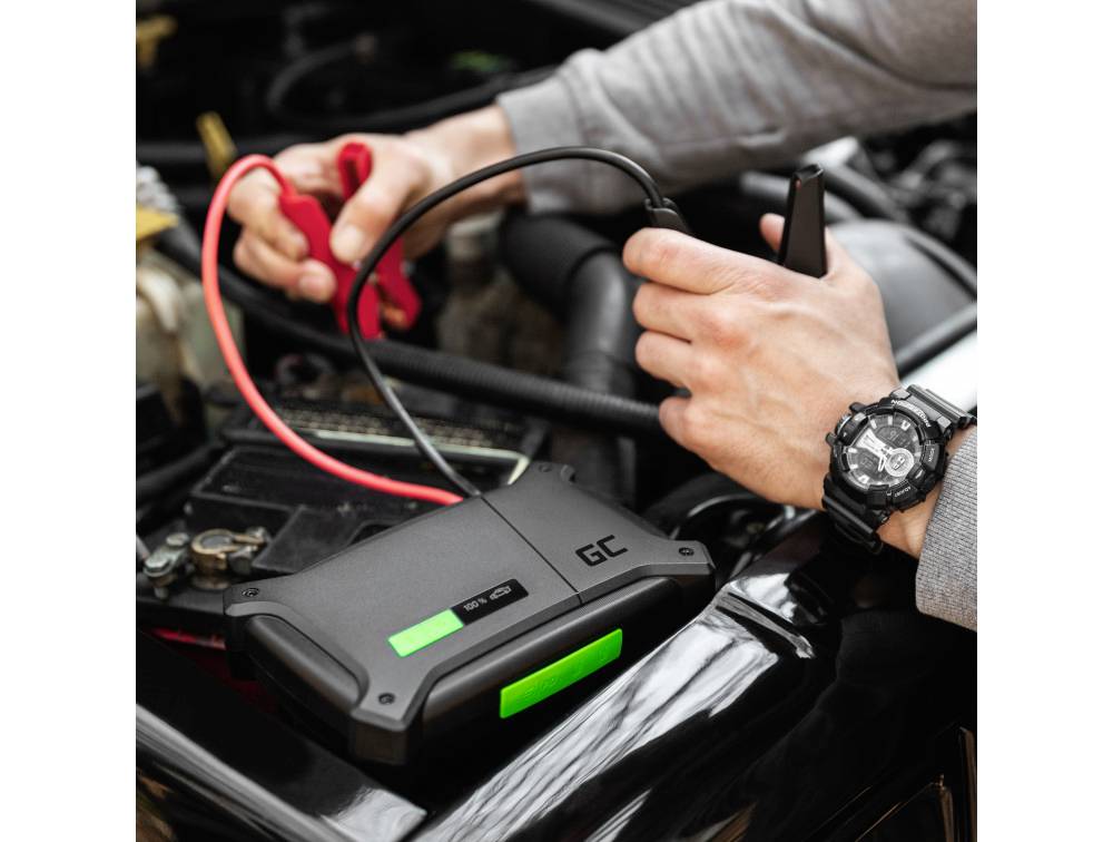 Green Cell Automatikladegerät, Schnellstartsystem PowerBoost 16000mAh 2000A GC-CJSGC01 Starthilfestrom (12 V)=1000 A-3