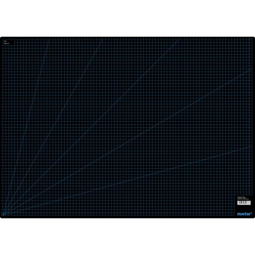 Thumbnail - MARTOR Schneidematte Kunststoff (L x B x H) 870 x 620 x 3 mm Schwarz 1 St.