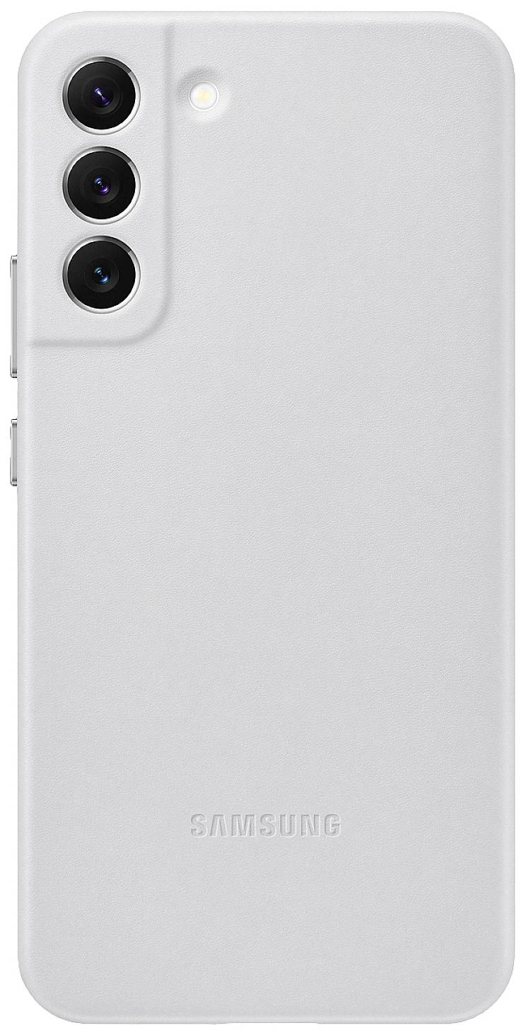 Samsung Leather Cover für Galaxy S22+ (Light Gray)-2