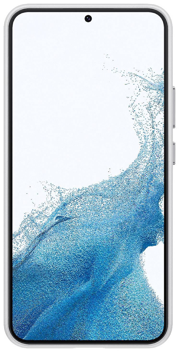 Samsung Leather Cover für Galaxy S22+ (Light Gray)-3