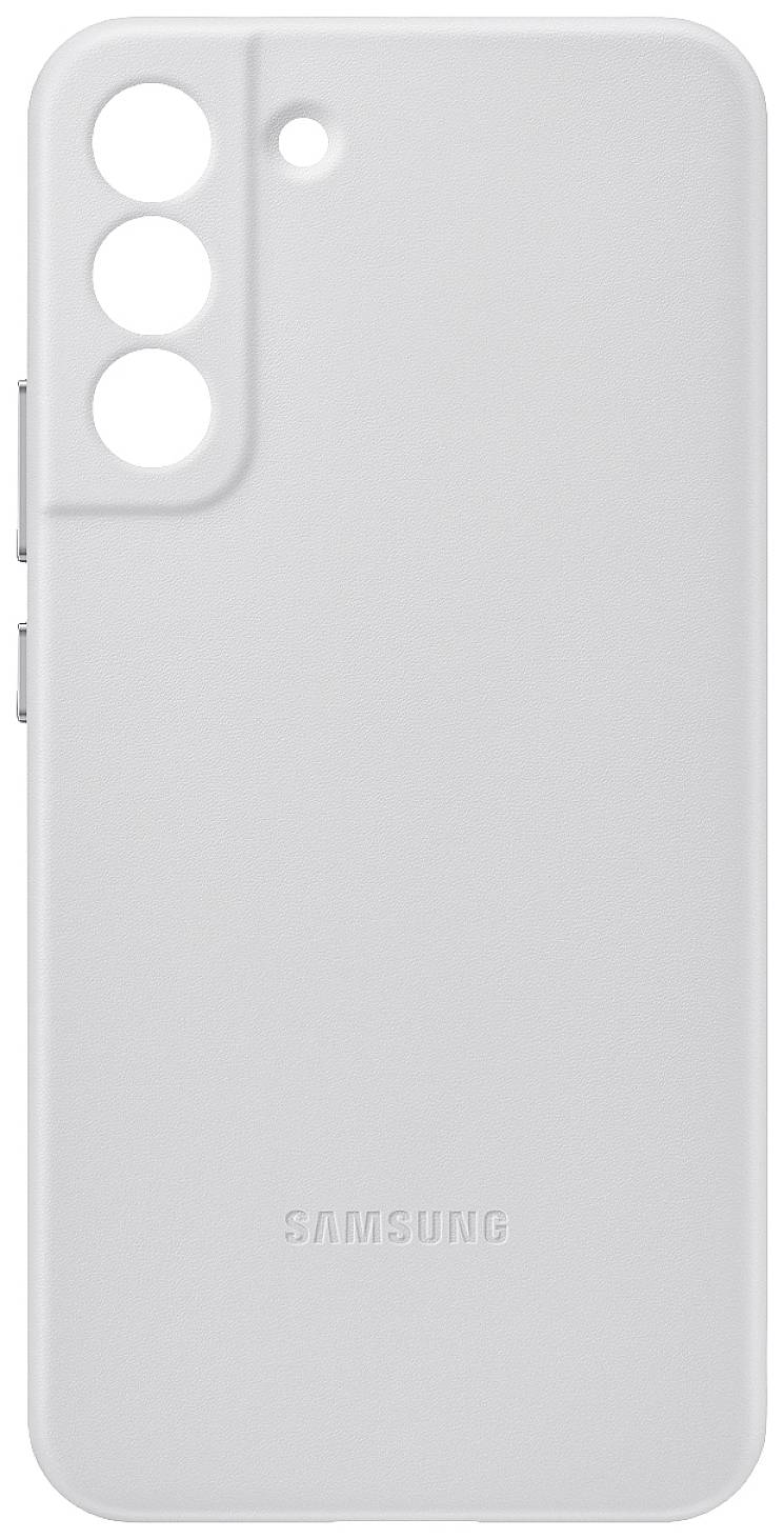 Samsung Leather Cover für Galaxy S22+ (Light Gray)-4