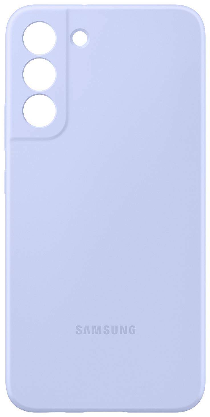Samsung Silicone Cover für Galaxy S22+ (Sky Blue)-1
