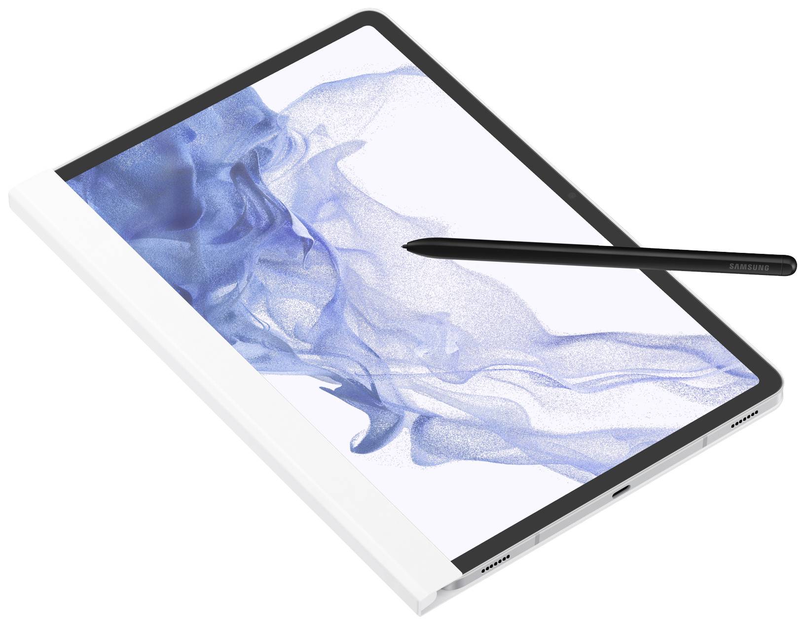 SAMSUNG EF-ZX700PWEG Note View Cover für Galaxy Tab S8, weiß