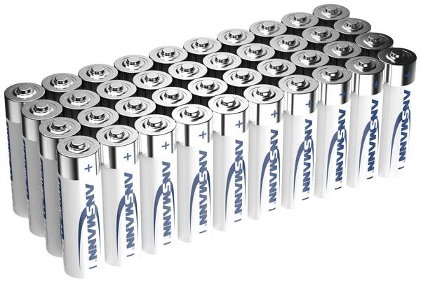 Ansmann Mignon (AA)-Batterie Alkali-Mangan 1.5 V 40 St.