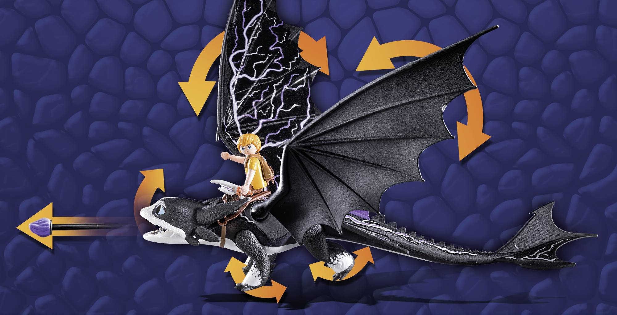 Playmobil® Dragons Dragons: The Nine Realms - Thunder & Tom 71081-6