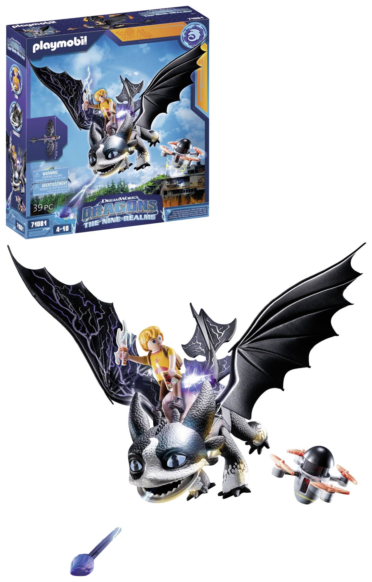 Playmobil® Dragons Dragons: The Nine Realms - Thunder & Tom 71081-2