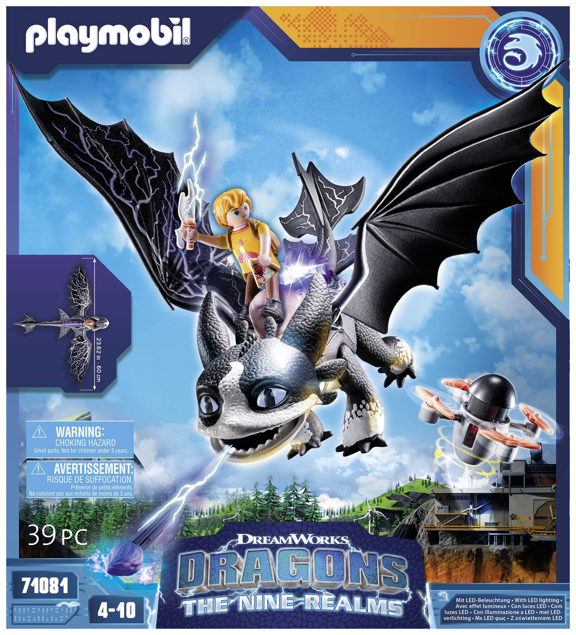 Playmobil® Dragons Dragons: The Nine Realms - Thunder & Tom 71081-3