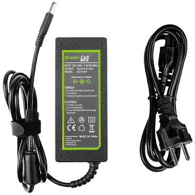 Green Cell AD75AP Notebook-Netzteil 65 W 19.5 V 3.34 A Passend für Marke: Dell