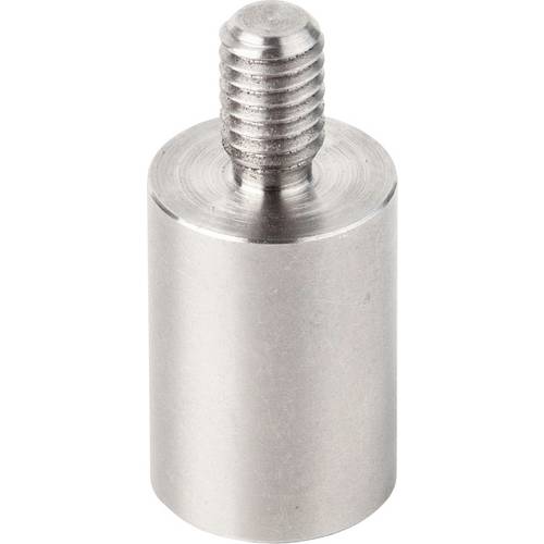 Kern & Sohn Adapter AFM 22 Gewindehülse aus Stahl für SAUTER Kraftmessgeräte und Klemmen, Außengewinde: M8, Innengewinde...