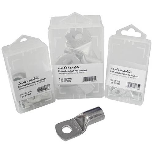 Intercable 182184 ICR258SB10 Rohrkabelschuh 180 ° M8 25.00 mm² 10 St.