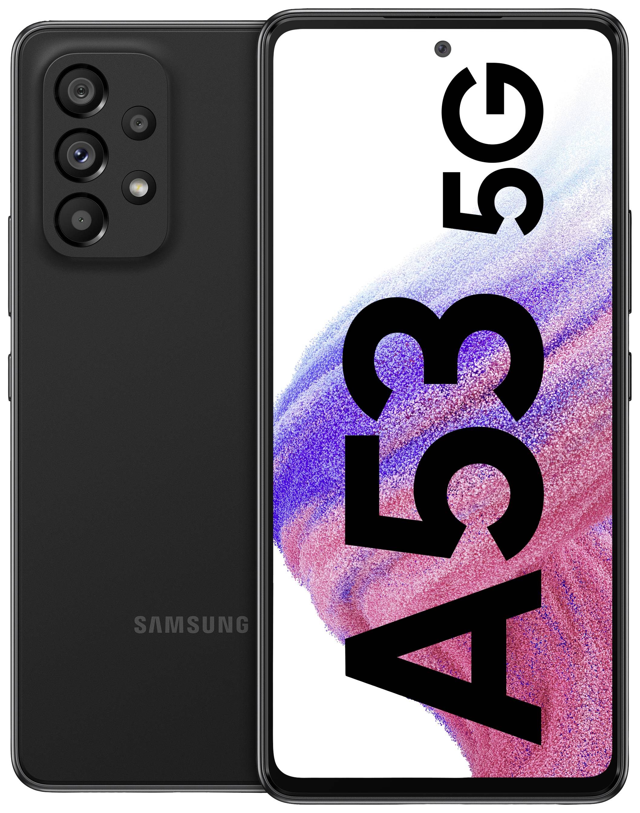 SAMSUNG Galaxy A53 A536B 5G Dual-Sim 128GB, Android, black