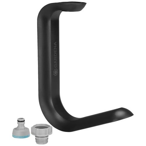 GARDENA 18590-20 Liano™ TapFix Wandschlauchhalter 1 St. Schwarz, Grau