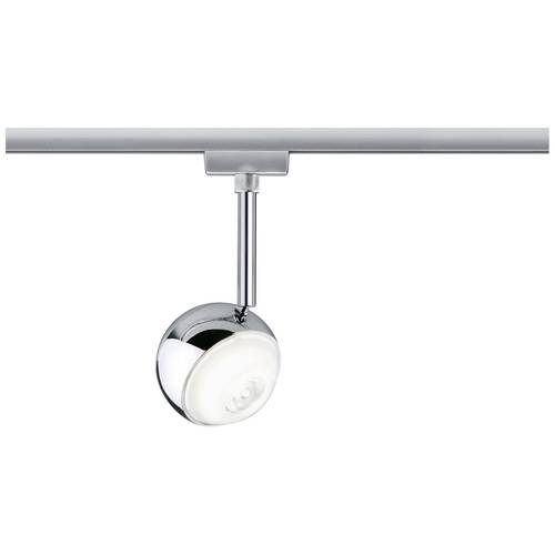 Paulmann Spot Capsule Hochvolt-Schienensystem-Leuchte URail 6 W LED Chrom (matt), Chrom