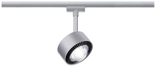 Paulmann Spot Aldan  Hochvolt-Schienensystem-Leuchte URail LED fest eingebaut 8 W LED Chrom (matt)