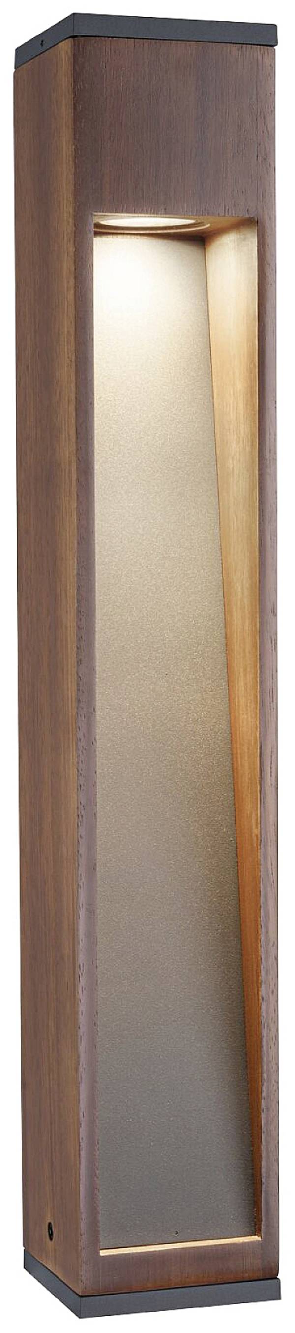 Paulmann 94678 Poller Trabia 60 LED-Außenstandleuchte   LED GU10 3.5 W Holz
