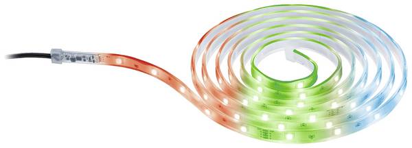 Paulmann Outdoor Stripe Set 3m 78891 LED-Streifen-Komplettset  mit Stecker 24 V 3 m RGB  1 Set