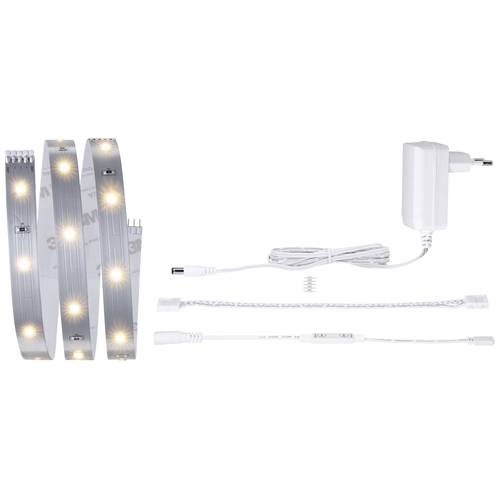 Paulmann Comfort Set Regal 1m 78895 LED-Streifen-Basisset mit Stecker 24 V 1 m Warmweiß 1 Set