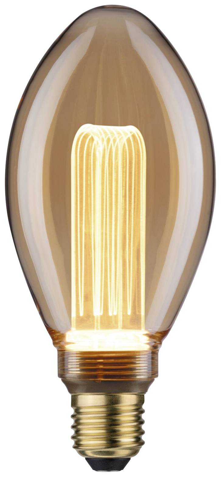PAULMANN 28878 LED E27 Kerzenform 3.5 W Gold (Ø x H) 75 mm x 164 mm 1 St.