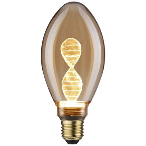 Paulmann 28884 LED E27 Kerzenform 3.5 W = 19 W Gold (Ø x H) 75 mm x 164 mm 1 St.