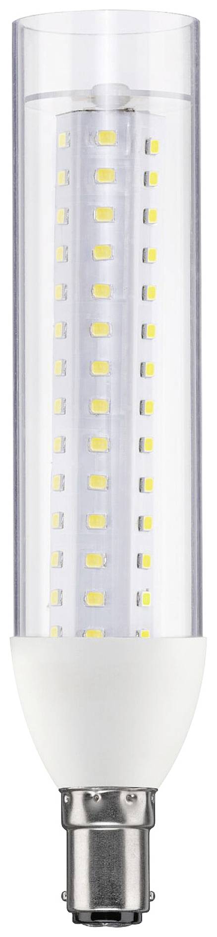 PAULMANN 28891 LED EEK E (A - G) B15d Kolbenform 9.5 W Neutralweiß (Ø x H) 36 mm x 165 mm 1 St.