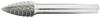 Hazet 9032-06KE Frässtift Kegel Arbeits-Länge 19 mm Schaftdurchmesser 6 mm