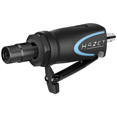 'Schwarz-blaue Pneumatik-Schleifmaschine von Hazet, kompakt und ergonomisch, mit Hebel zur Bedienung. Geeignet für Schleifarbeiten.'