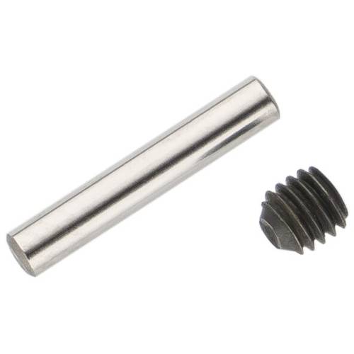 Passstift, 9034P-1-021/2, mit Anschlagschraube