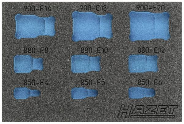Hazet 163-360L 163-360L Schaumstoffeinlage  (L x B) 172 mm x 114 mm