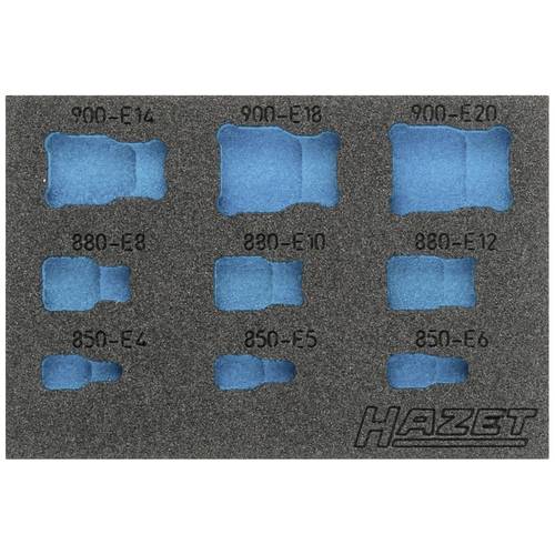 Thumbnail - Hazet 163-360L 163-360L Schaumstoffeinlage (L x B) 172 mm x 114 mm
