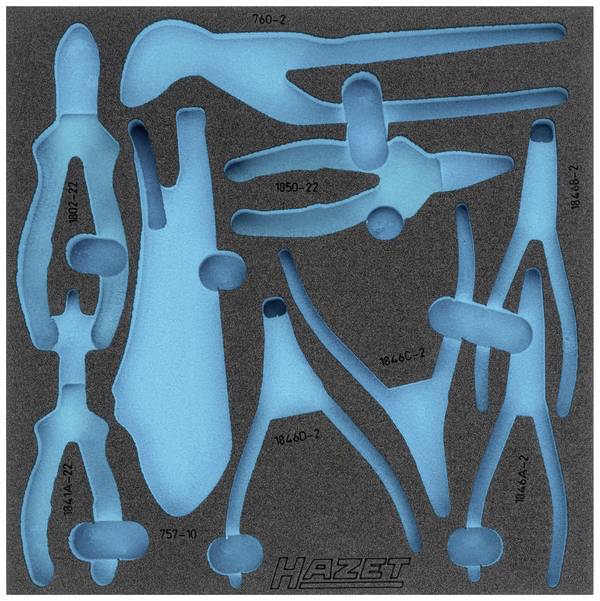 Hazet 163-424L 163-424L Schaumstoffeinlage  (L x B) 344 mm x 342 mm
